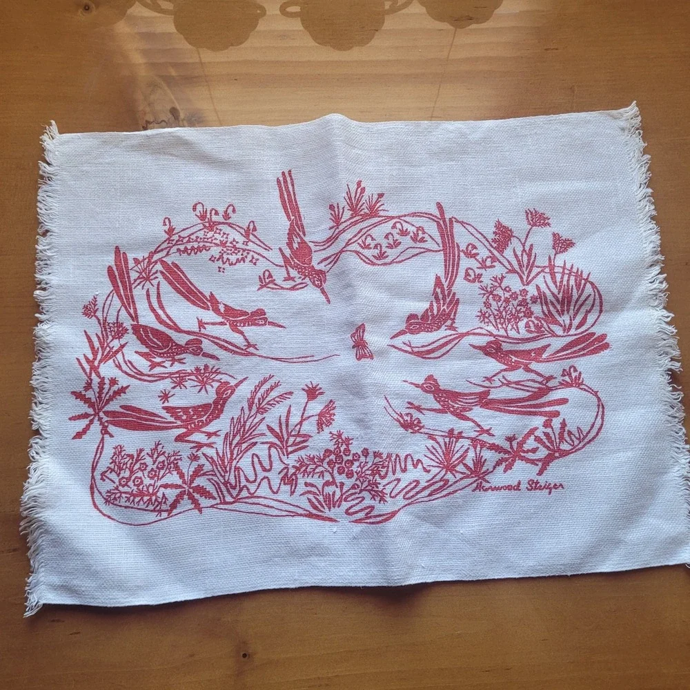 HARWOOD STEIGER linen placemat